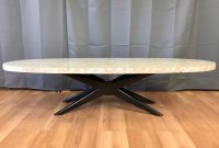 Capiz Shell Surfboard Coffee Table Past Perfect in sizing 3514 X 2404