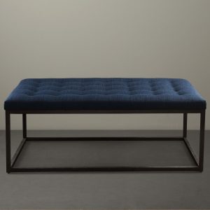 Carbon Loft Renate Navy Linen Coffee Table Ottoman Free Shipping intended for size 1500 X 1500