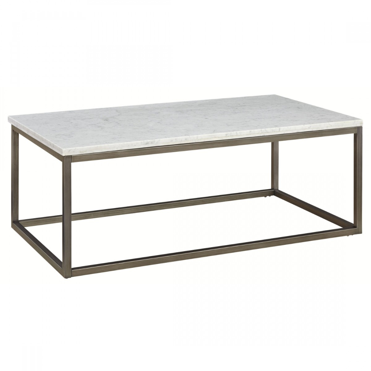 Casana Alana Rectangle Coffee Table With White Marble Top in sizing 1200 X 1200