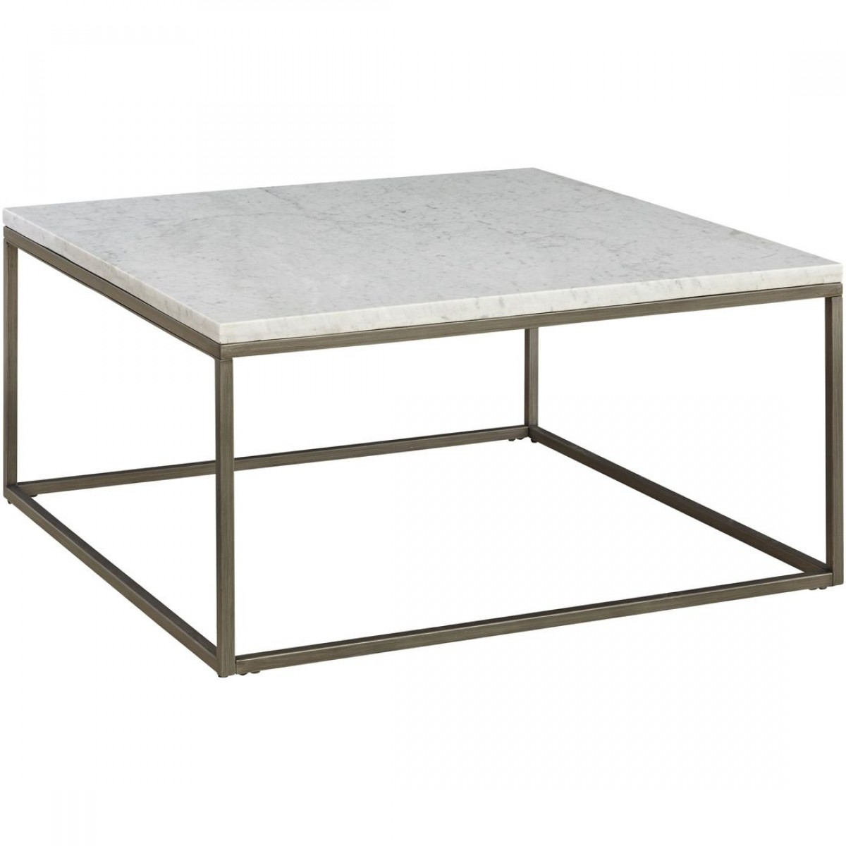 Casana Alana Square Coffee Table With White Marble Top inside size 1200 X 1200