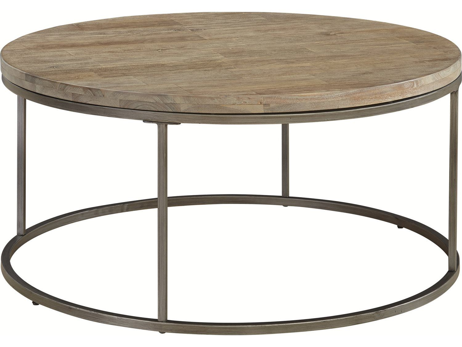 Casana Alana Weathered Acacia 38 Round Coffee Table Sf Round within sizing 1500 X 1125