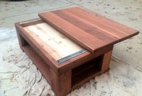 Cedar Coffee Table With A Sliding Top Custom Builds In 2019 Diy with regard to dimensions 2048 X 1536