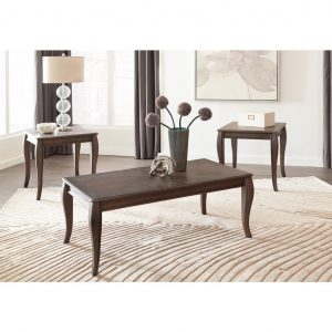 Charcoal Brown 3 Piece Coffee Table Set Vintelli Rc Willey in sizing 1024 X 1024