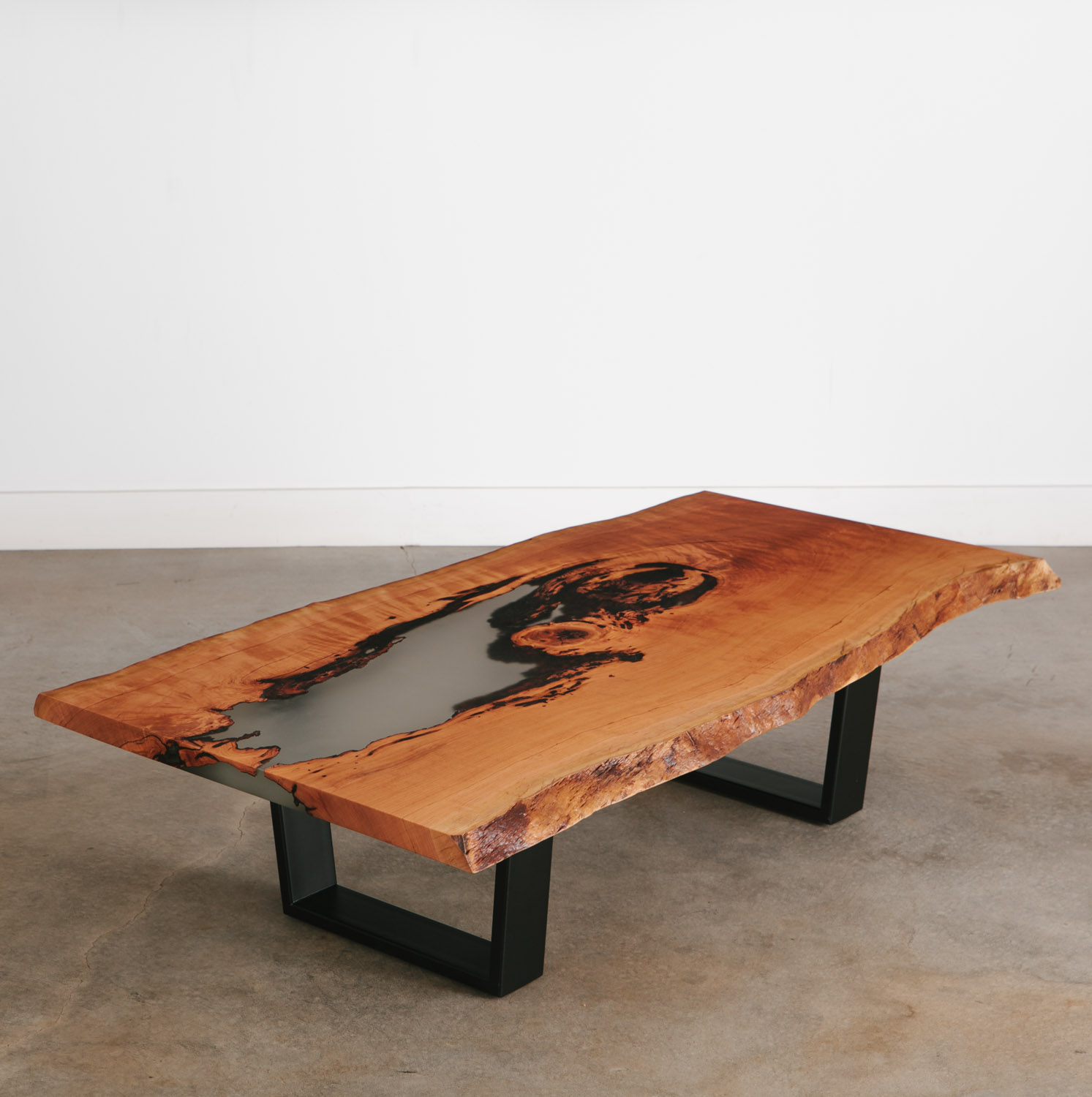 Cherry Coffee Table Elko Hardwoods Modern Live Edge Furniture inside size 1493 X 1500