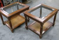 Cherry Wood End Tables With Glass Top Doces Abobrinhas Wood End pertaining to measurements 1500 X 950