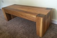 Chunky Coffee Table Ruf Wood Designs regarding proportions 3151 X 2448