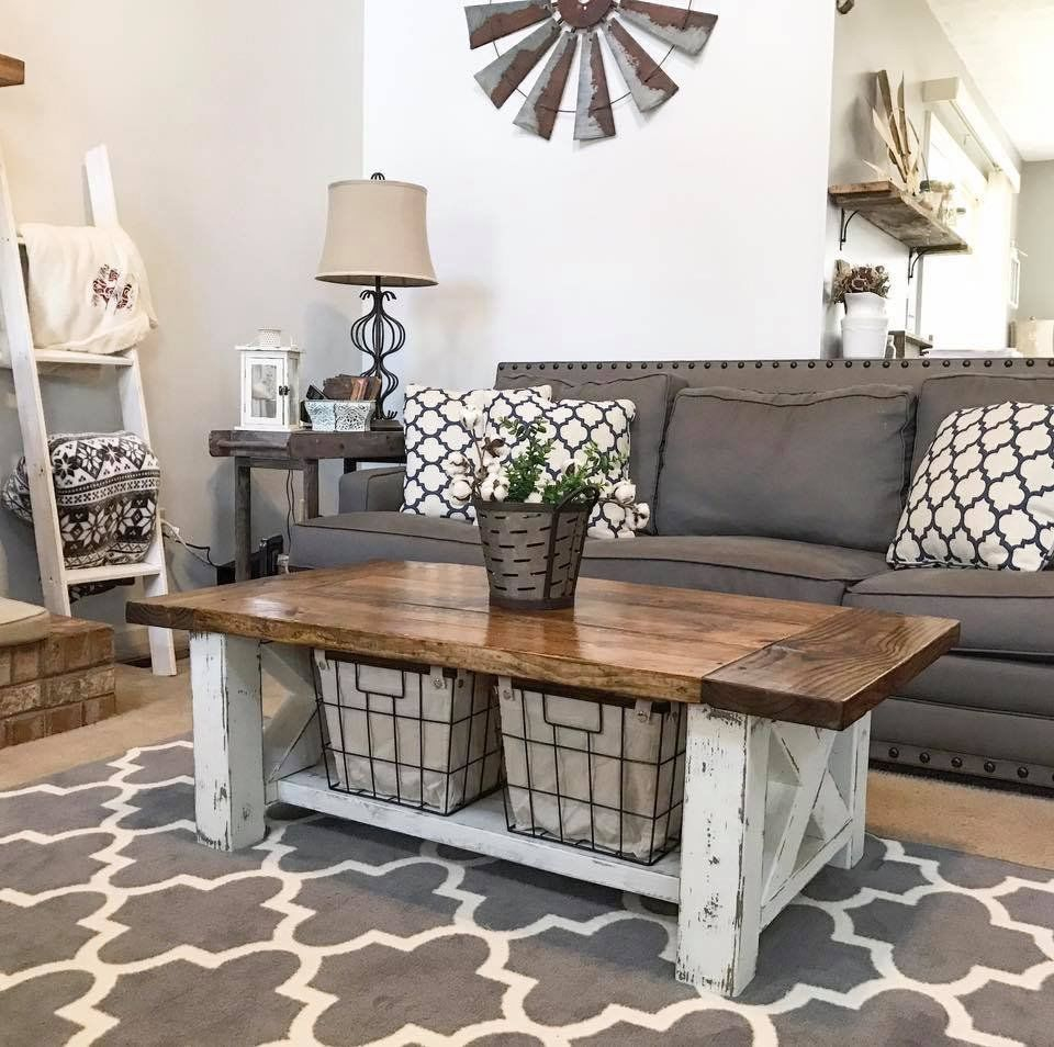 Chunky Farmhouse Coffee Table 3 Steps With Pictures for proportions 960 X 954