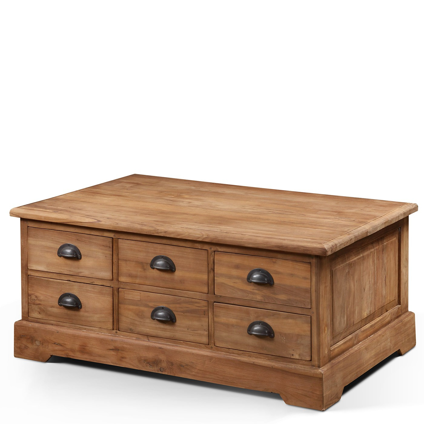 Classic 12 Drawer Coffee Table Raft Furniture London with regard to measurements 1400 X 1400