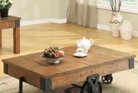 Coaster Accent Tables Distressed Country Wagon Coffee Table Value throughout size 1420 X 1420