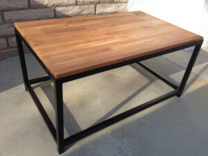 Coffee Table Black Metal Legs Wood Top Photos Table And Pillow pertaining to measurements 3264 X 2448