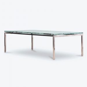 Coffee Table In Green Marble With Chrome Legs 1960s Netherlands regarding sizing 1600 X 1600