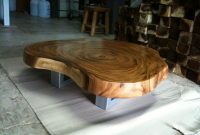 Coffee Table Reclaimed Acacia Wood Solid Slab Flowbkk On Etsy throughout sizing 1280 X 960