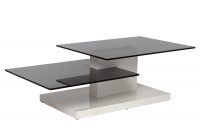Coffee Table White With Smoke Glass with regard to sizing 1500 X 1500