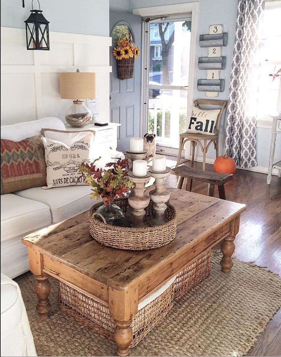 Coffee Table With Baskets Underneath Living Room Ideas throughout proportions 974 X 1238
