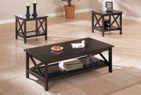 Coffee Tables Dark Brown Wood Coffee Table F 3069 inside sizing 1200 X 800