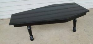 Coffin Shaped Coffee Table The Living Room Goth Home Decor Home with regard to sizing 1498 X 709