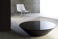 Contemporary Coffee Table Glass Round Dorset Modloft in size 1400 X 1400