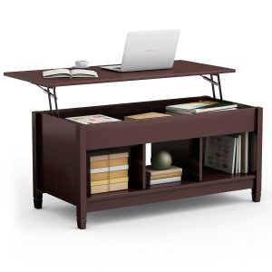 Costway Costway Lift Top Coffee Table W Hidden Compartment And for size 1200 X 1200