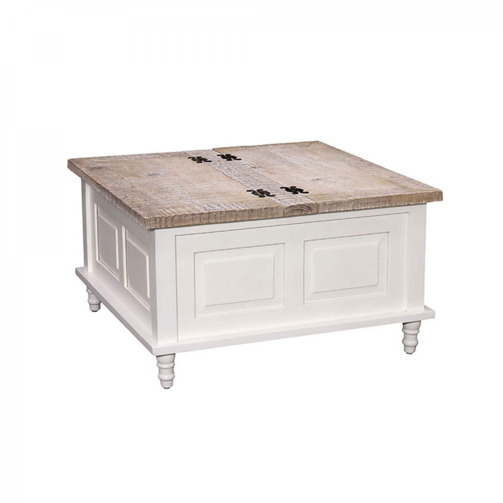 Cottonwood Square Coffee Table Storage Trunk 80 X 80 intended for measurements 1750 X 1750