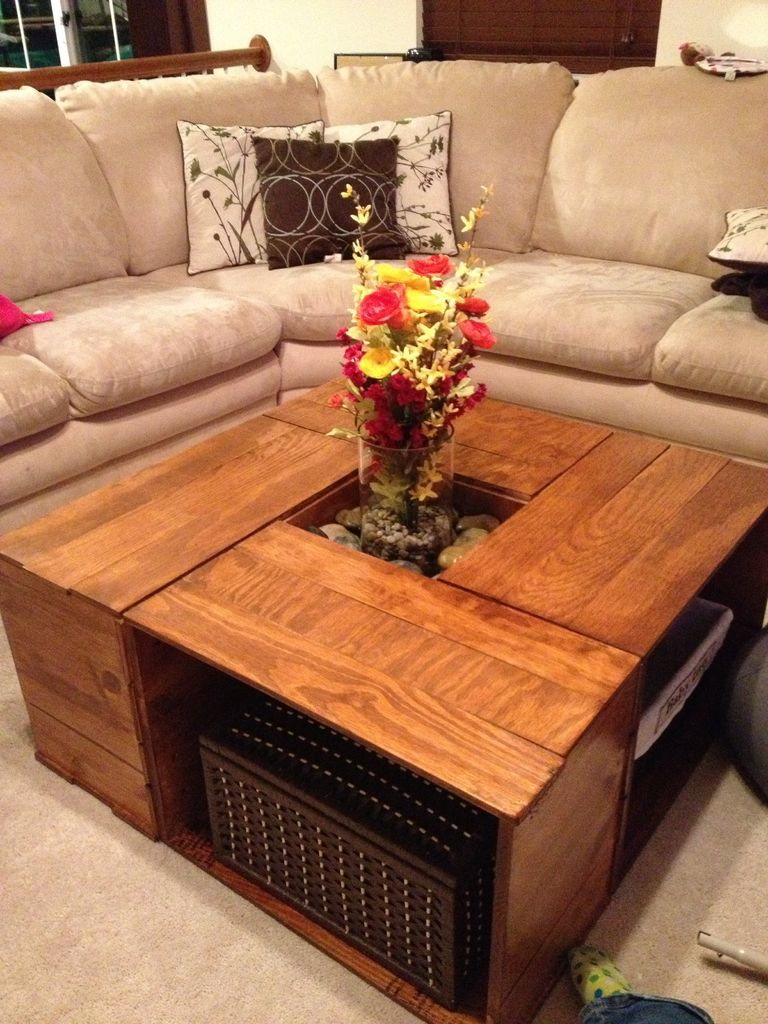 Crate Coffee Table 4 Steps With Pictures inside proportions 768 X 1024