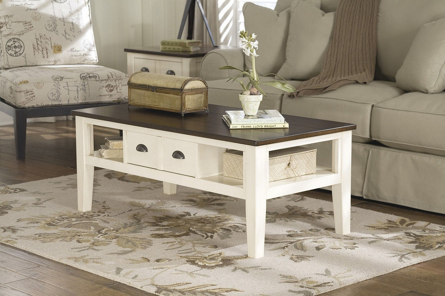 Coffee Table Cream - Farrow Cream Coffee Table with Drawer | Roseland Furniture : Your cream coffee table stock images are ready.