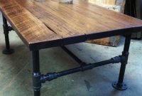 Custom Made Industrial Cast Iron Pipe Coffee Table Js Reclaimed with size 1200 X 1200