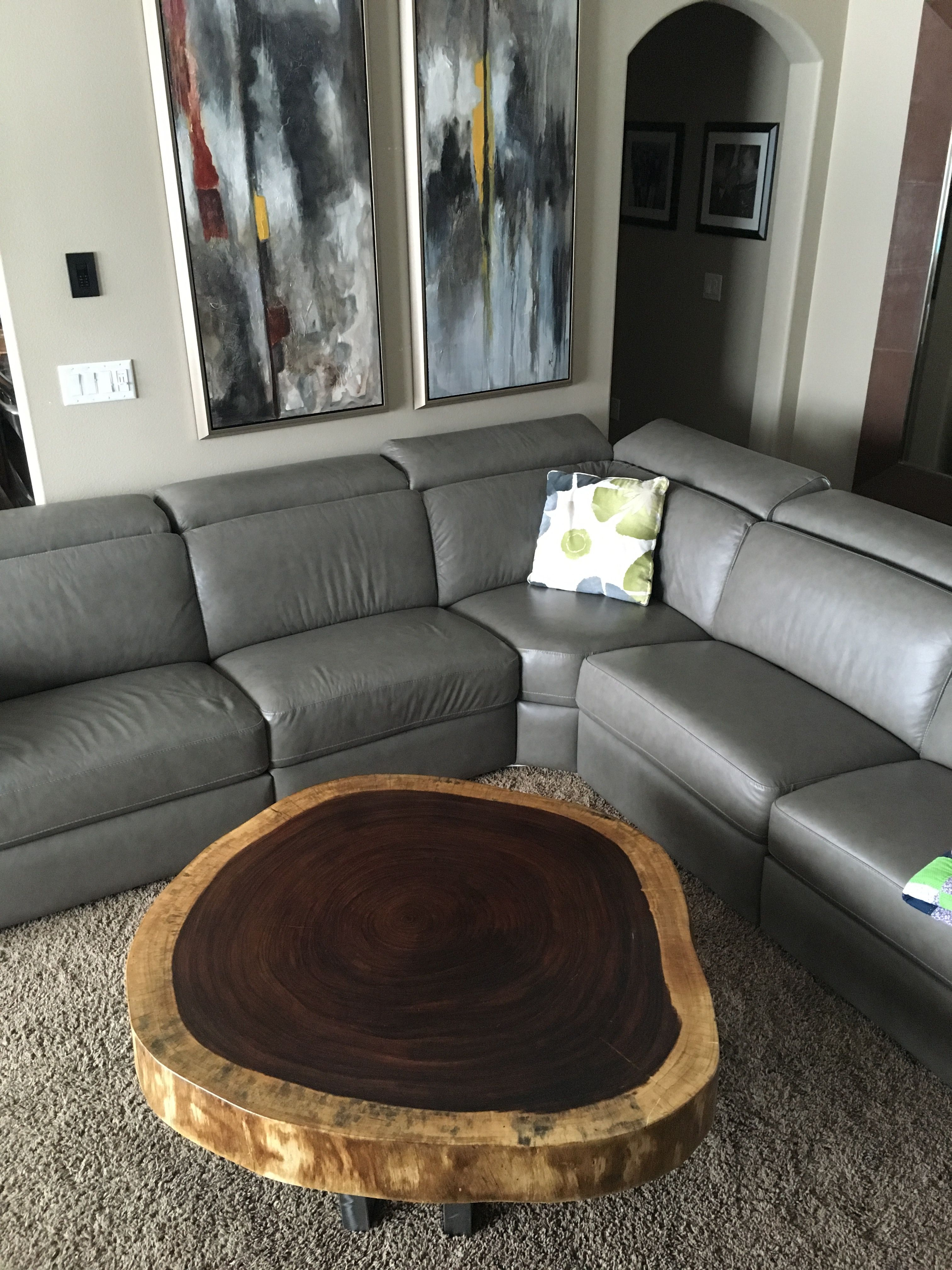 Custom Made Tropical Live Edge Round Coffee Table The Timber for measurements 3024 X 4032
