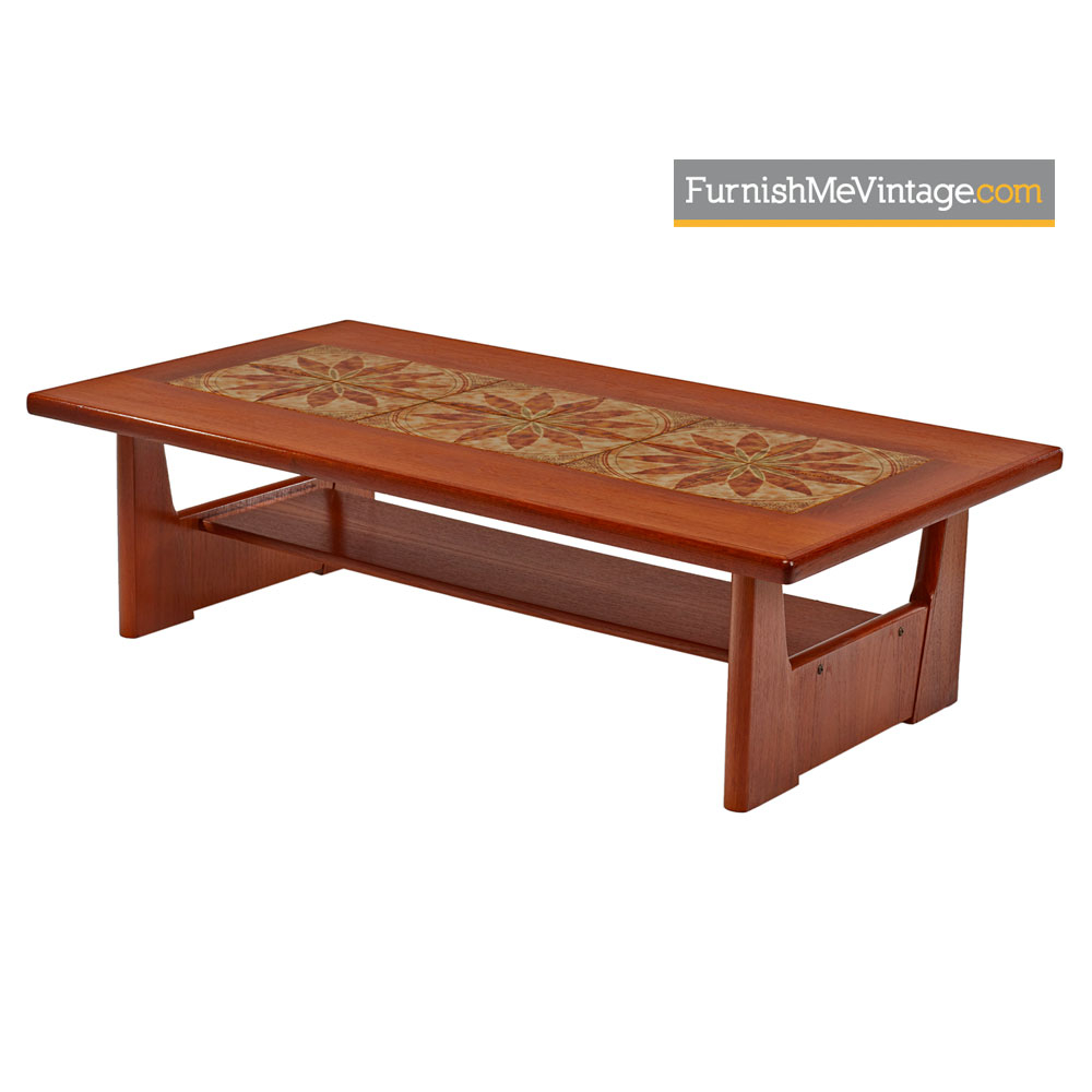 Danish Coffee Table Brdr Furbo Stone Tile Inlaid Teak regarding proportions 1000 X 1000 Danish Coffee Table Brdr Furbo Stone Tile Inlaid Teak regarding proportions 1000 X 1000