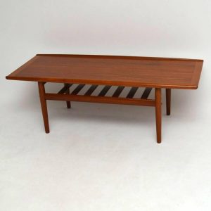 Danish Teak Retro Coffee Table Grete Jalke Vintage 1960s At 1stdibs throughout size 999 X 1000