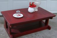 Dark Red Red Coffee Table Bestsofadesign with regard to measurements 1600 X 1200