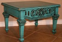 Distressed Turquoise Coffee Table Coffee Table Design Ideas intended for sizing 1126 X 826