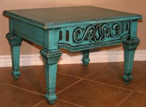 Distressed Turquoise Coffee Table Coffee Table Design Ideas intended for sizing 1126 X 826