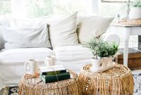 Diy Basket Coffee Table Blogger Home Projects We Love Wicker inside size 800 X 1198