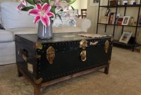 Diy Coffee Table From Antique Steamer Trunk I Like The Clean for measurements 1024 X 768