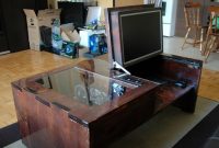 Diy Computer In A Coffee Table Takes The Living Room To New Levels within measurements 1600 X 900