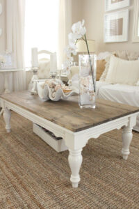 Diy Distressed Wood Top Coffee Table Diy Ideas Modern Farmhouse inside size 800 X 1200