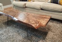Diy Live Edge Wood Coffee Table Diy And Haus Decorations Rustic with proportions 5312 X 2988