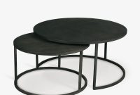 Double Stack Coffee Table Circular Nesting Iron Tables Th2studio with regard to proportions 1200 X 1200