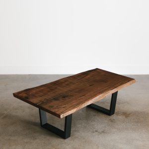 Ebonized Maple Coffee Table Elko Hardwoods Modern Live Edge in size 1500 X 1500