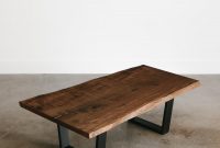 Ebonized Maple Coffee Table Elko Hardwoods Modern Live Edge throughout dimensions 1500 X 1500
