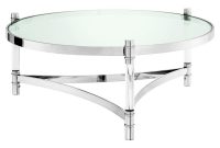 Eichholtz Trento Modern Classic Acrylic Round Coffee Table Kathy for size 1000 X 1000