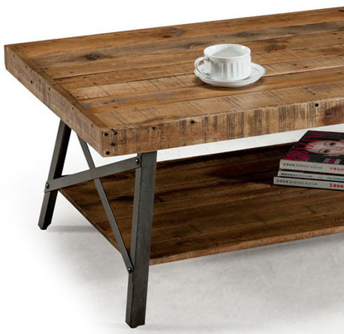 Emerald Home Furnishings Chandler Cocktail Table In Rustic Brown with regard to proportions 1200 X 1165