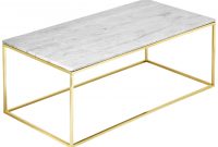 Estudio Furniture Como White Marble Coffee Table Reviews Temple pertaining to measurements 1730 X 1730