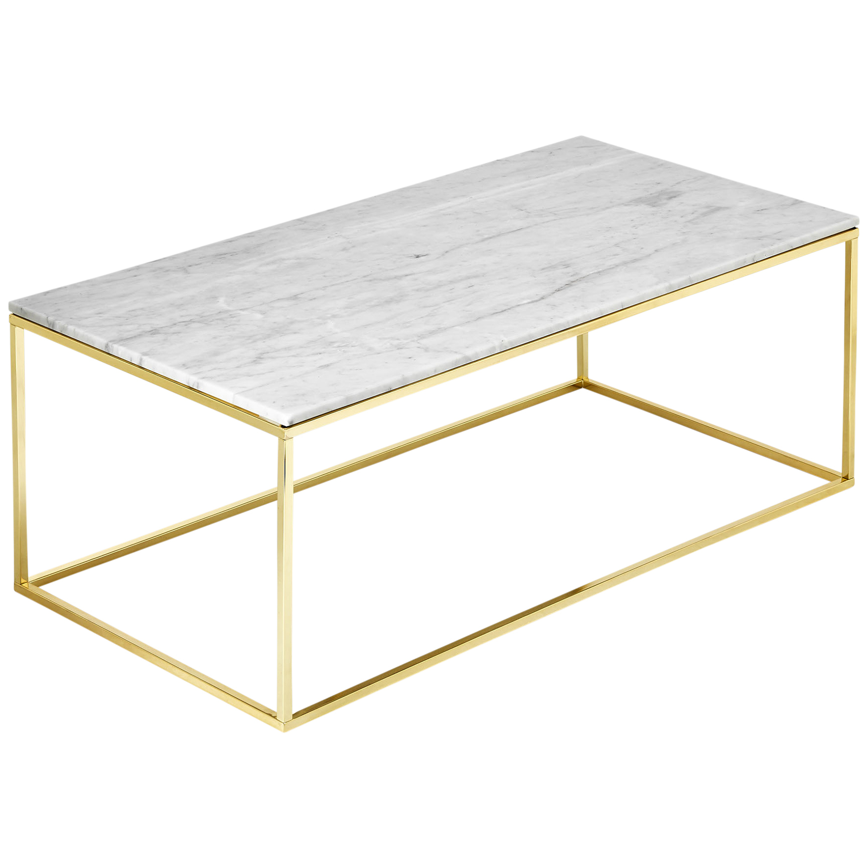 Estudio Furniture Como White Marble Coffee Table Reviews Temple pertaining to measurements 1730 X 1730