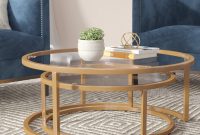 Everly Quinn Evie 2 Piece Coffee Table Set Reviews Wayfair with regard to measurements 2000 X 2000