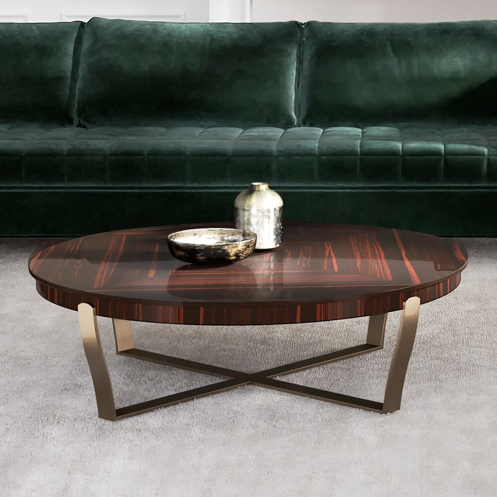 Exclusive Italian Luxury Veneered Coffee Table Juliettes Interiors throughout sizing 1000 X 1000