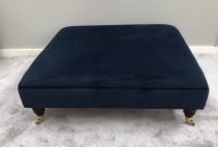 Extra Large Navy Ottoman Coffee Table Footstool Plush Etsy within measurements 1536 X 1421