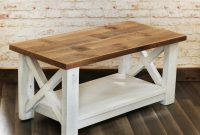 Farmhouse Coffee Table Made From Reclaimed Wood X Detail Etsy regarding proportions 2500 X 1883