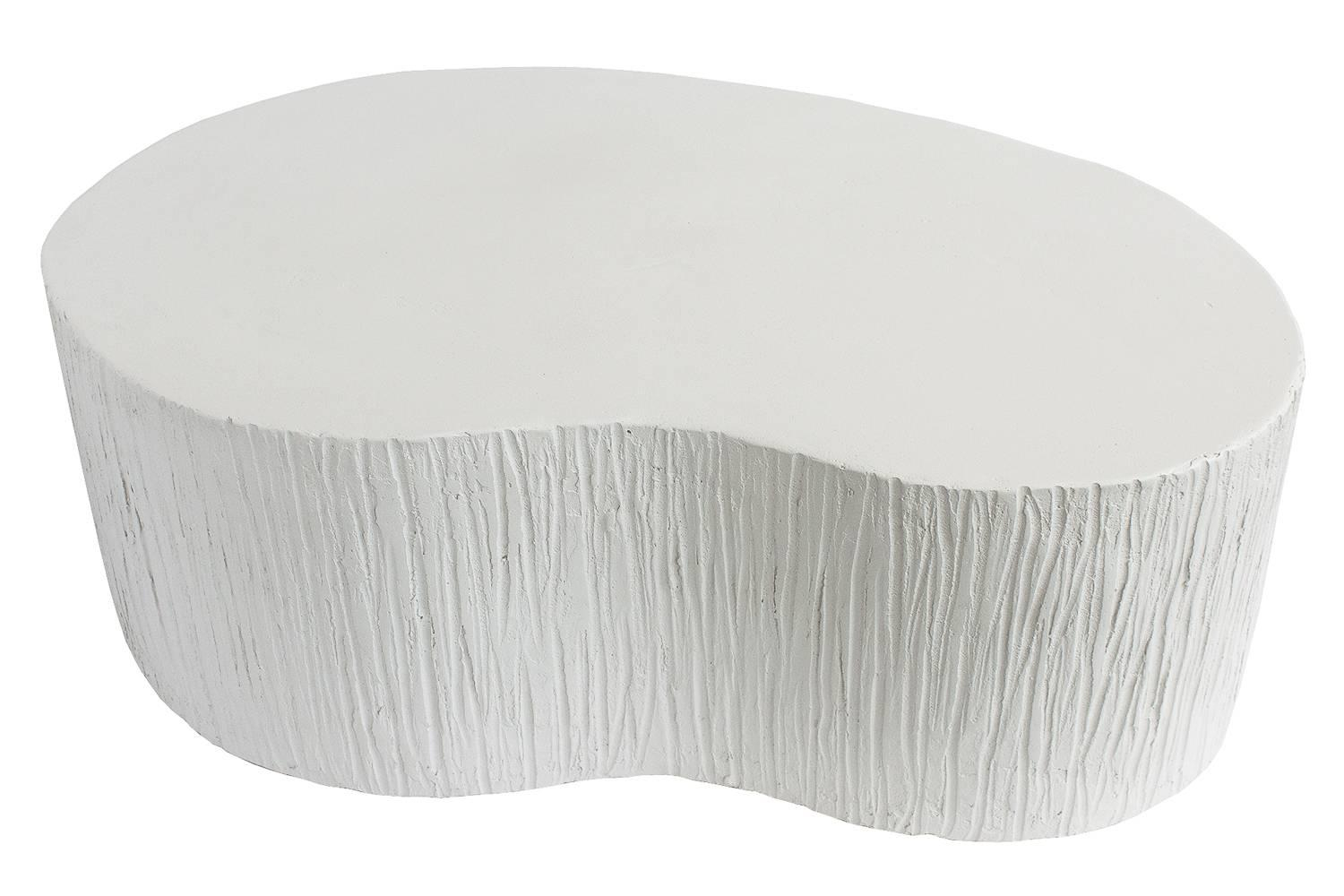 plaster coffee table