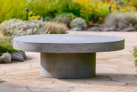 Floating Round Concrete Coffee Table 4 Terra Outdoor Living in dimensions 1200 X 1200